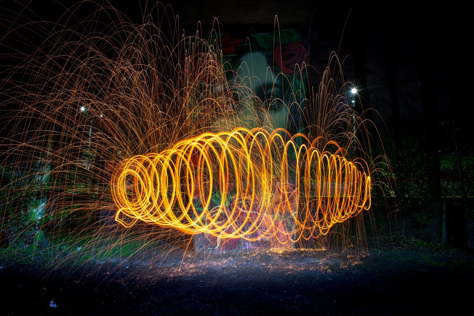 steel wool photography